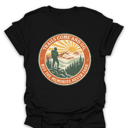 Echoes Of The Trail Tee Gift For Hiker