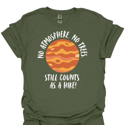 Still Counts As A Hike T Shirt Gift For Hiker