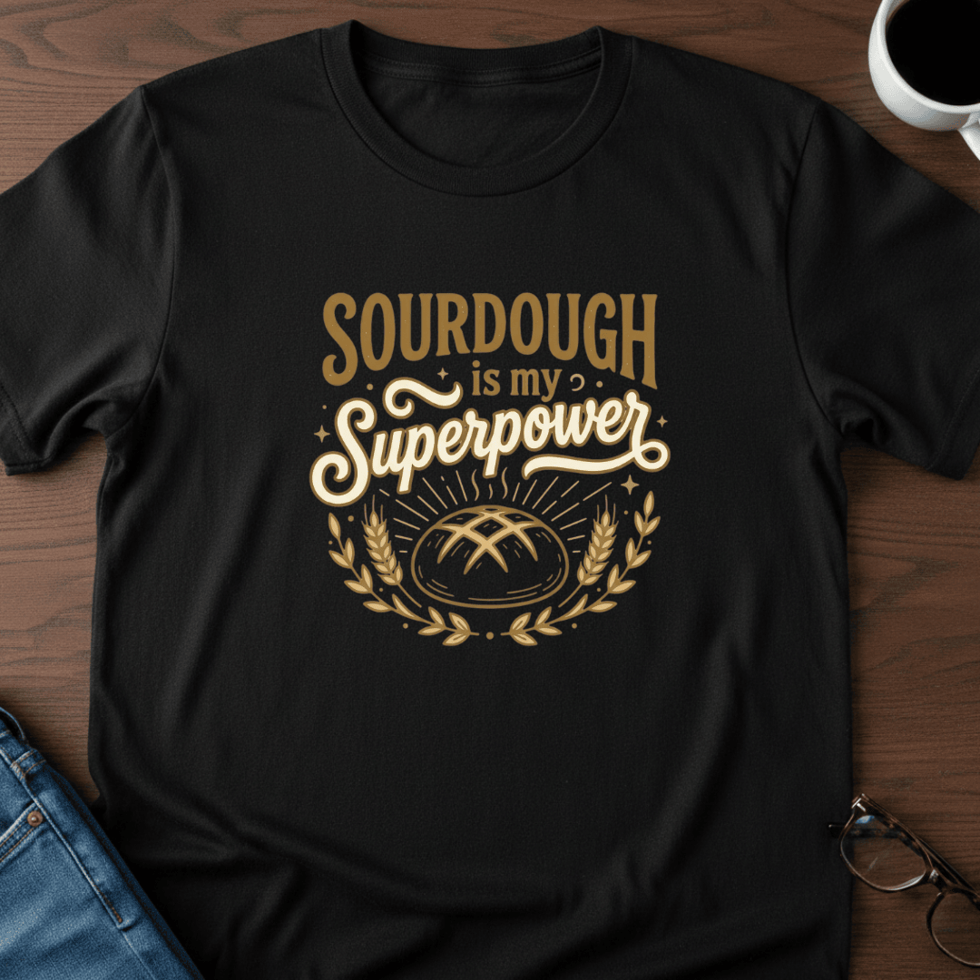 Sourdough Is My Superpower T Shirt Gift For Adults