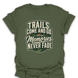 Memories Never Fade Mountain Sunrise T Shirt Gift For Hiker