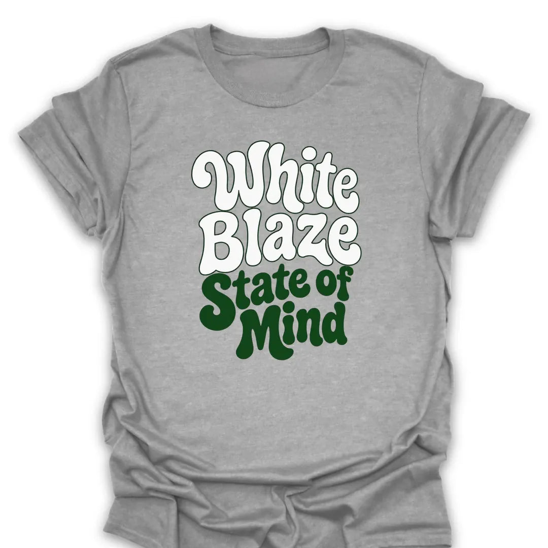 Retro Blaze State Of Mind T Shirt Gift For Hiker