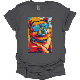 Pomeranian Summer Dog T Shirt Gift For Dog Lover