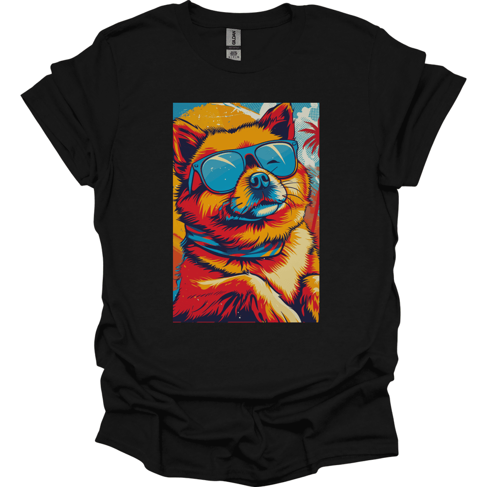 Pomeranian Summer Dog T Shirt Gift For Dog Lover
