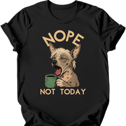 Peruvian Not Today T Shirt Gift For Dog Lover