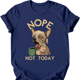 Peruvian Not Today T Shirt Gift For Dog Lover
