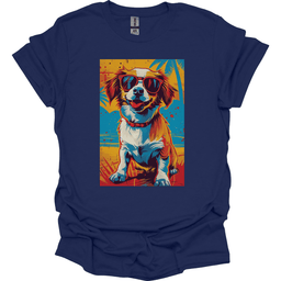 Papillon Summer Dog T Shirt Gift For Dog Lover