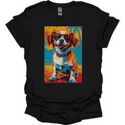 Papillon Summer Dog T Shirt Gift For Dog Lover