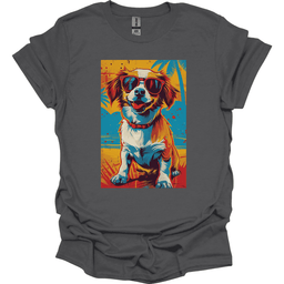 Papillon Summer Dog T Shirt Gift For Dog Lover