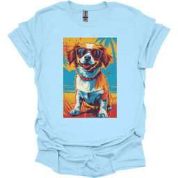 Papillon Summer Dog T Shirt Gift For Dog Lover