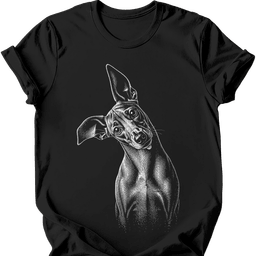 Podenco Tilted Dog T Shirt Gift For Dog Lover