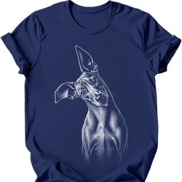 Podenco Tilted Dog T Shirt Gift For Dog Lover