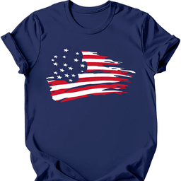 Paws And Stripes T Shirt Gift For Dog Lover