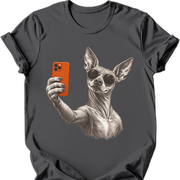 Peruvian Selfie Dog T Shirt Gift For Dog Lover