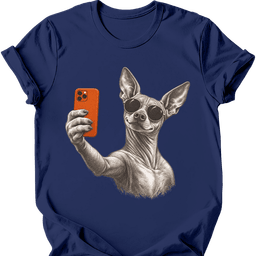 Peruvian Selfie Dog T Shirt Gift For Dog Lover