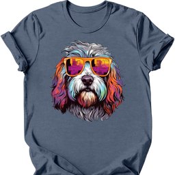 Old English Sheepdog Top Dog T Shirt Gift For Dog Lover