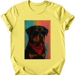 Rottweiler Punk Dog T Shirt Gift For Dog Lover