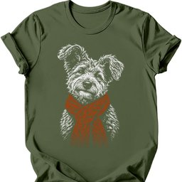 Pumi Winter Dog T Shirt Gift For Dog Lover