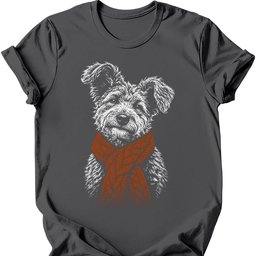Pumi Winter Dog T Shirt Gift For Dog Lover