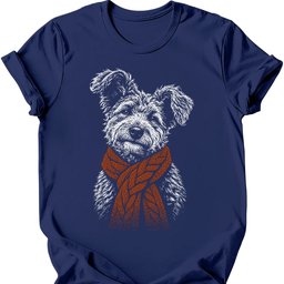 Pumi Winter Dog T Shirt Gift For Dog Lover