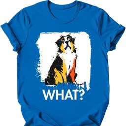 Saint Bernard What Dog T Shirt Gift For Dog Lover