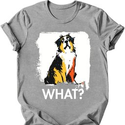 Saint Bernard What Dog T Shirt Gift For Dog Lover