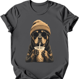 Rottweiler Hipster Dog T Shirt Gift For Dog Lover