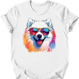Samoyed Top Dog T Shirt Gift For Dog Lover