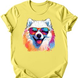 Samoyed Top Dog T Shirt Gift For Dog Lover