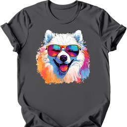Samoyed Top Dog T Shirt Gift For Dog Lover