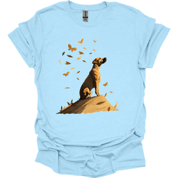 Rhodesian Ridgeback Fall Dog T Shirt Gift For Dog Lover