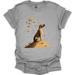 Rhodesian Ridgeback Fall Dog T Shirt Gift For Dog Lover