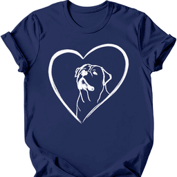 Rottweiler Heart Dog T Shirt Gift For Dog Lover
