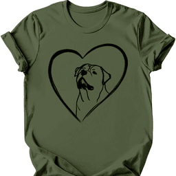 Rottweiler Heart Dog T Shirt Gift For Dog Lover
