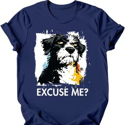 Portuguese Water Dog Excuse Me Dog T Shirt Gift For Dog Lover