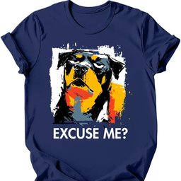 Rottweiler Excuse Me Dog T Shirt Gift For Dog Lover