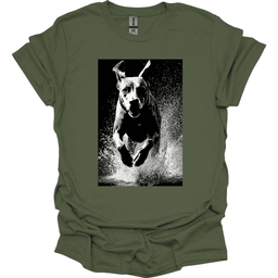 Rhodesian Ridgeback Puddle Dog T Shirt Gift For Dog Lover