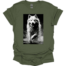 Samoyed Puddle Dog T Shirt Gift For Dog Lover