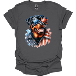 Rottweiler Patriot Series T Shirt Gift For Dog Lover