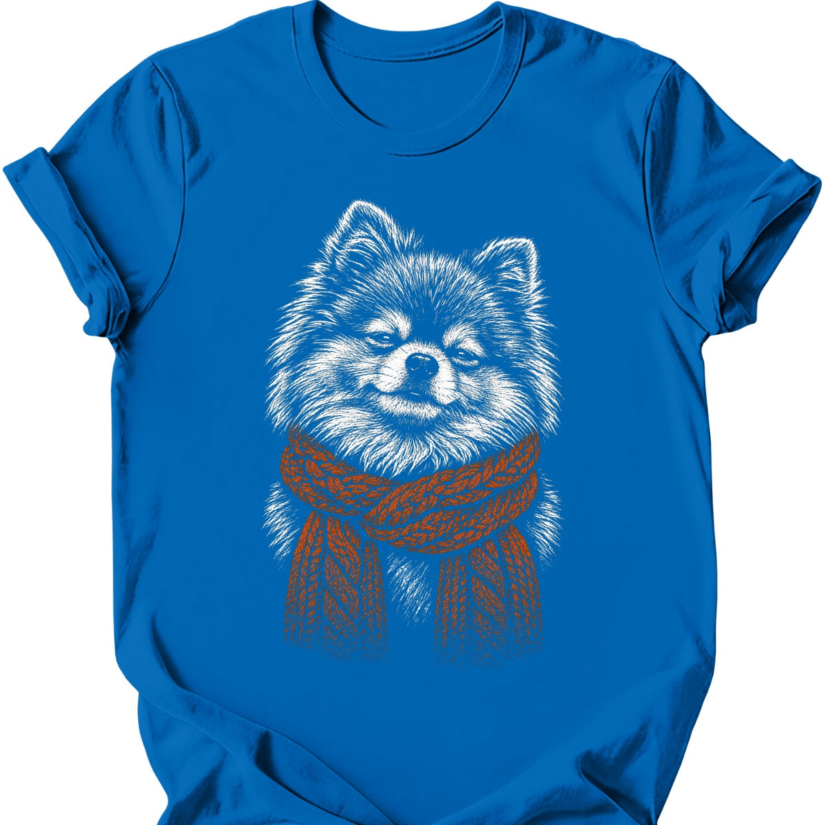 Pomeranian Winter Dog T Shirt Gift For Dog Lover