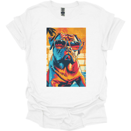 Rottweiler Summer Dog T Shirt Gift For Dog Lover