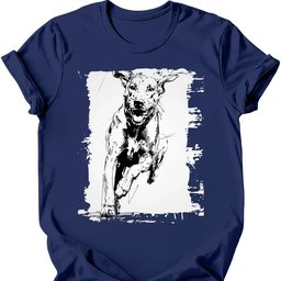 Rhodesian Ridgeback Running Dog T Shirt Gift For Dog Lover