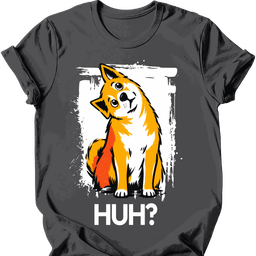 Shiba Inu Huh Dog T Shirt Gift For Dog Lover