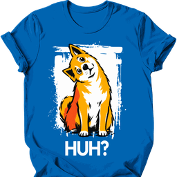 Shiba Inu Huh Dog T Shirt Gift For Dog Lover