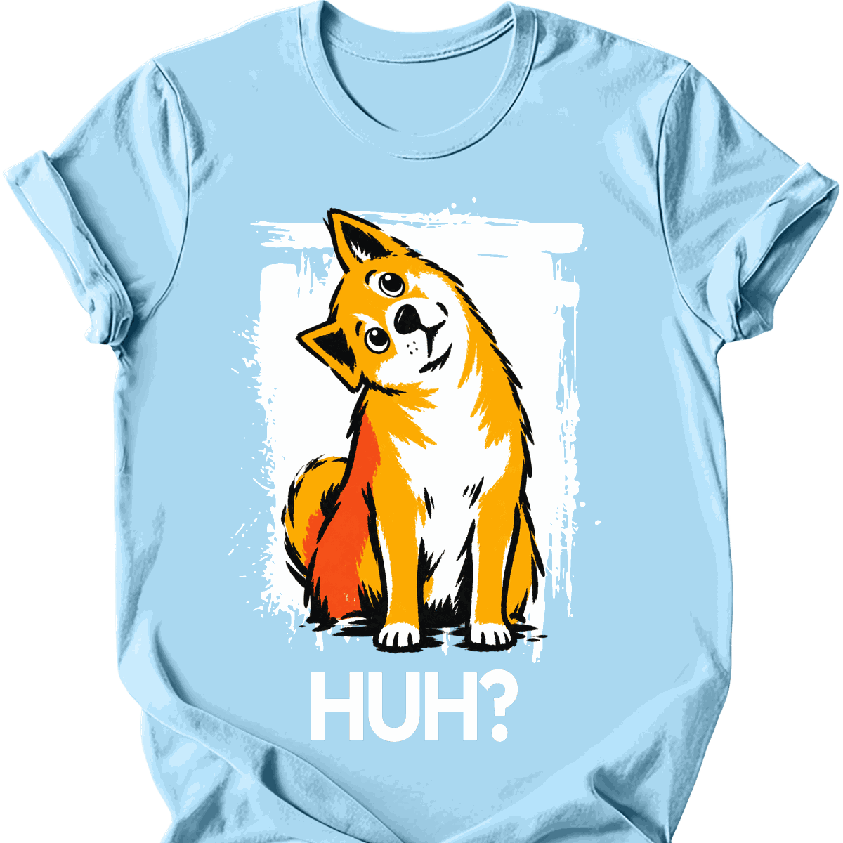 Shiba Inu Huh Dog T Shirt Gift For Dog Lover