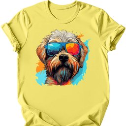 Soft Coated Wheaten Terrier Top Dog T Shirt Gift For Dog Lover