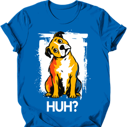 Staffordshire Bull Terrier Huh Dog T Shirt Gift For Dog Lover