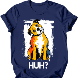 Staffordshire Bull Terrier Huh Dog T Shirt Gift For Dog Lover