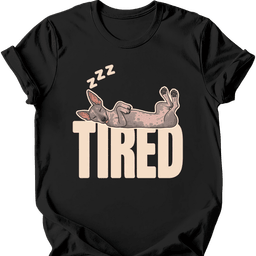 Peruvian Tired Dog T Shirt Gift For Dog Lover