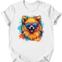 Pomeranian Top Dog T Shirt Gift For Dog Lover