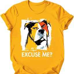Pitbull Excuse Me Dog T Shirt Gift For Dog Lover